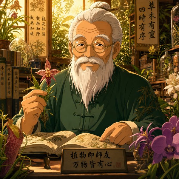 小马拉大车植物顾问陈德馨