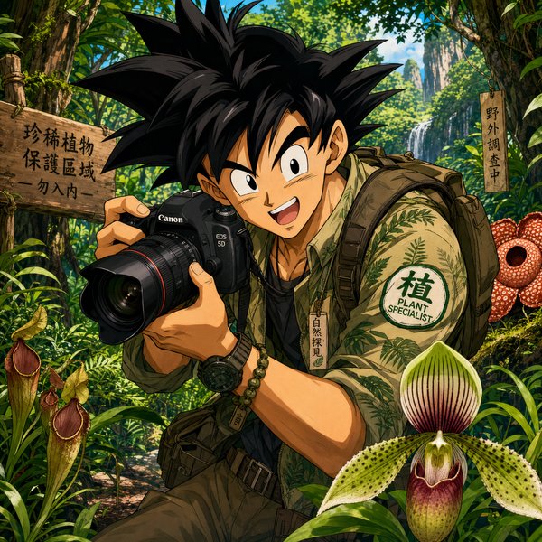 小马拉大车植物摄影师张启明